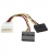 CABLE ALIMENTACION MANHATTAN DIVISOR Y SATA 0.15M X2 MOLEX 4 PINES 