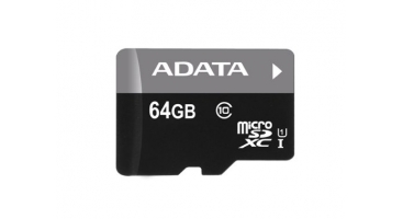 MEMORIA ADATA MICRO SDHC UHS-I 64GB CLASE 10 C/ADAPTADOR