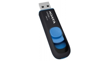 MEMORIA ADATA 32GB USB 3.2 UV128 RETRACTIL NEGRO-AZUL