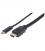CABLE USB,MANHATTAN,152235,-C A HDMI M 1.0M 4K@30HZ, NEGRO