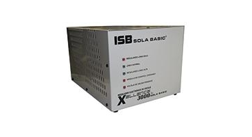 REGULADOR ELECTRONICO DE VOLTAJE SOLA BASIC ISB XELLENCE3000 2 FASES 220 VCA.